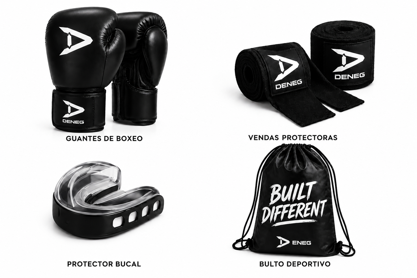 SET DE BOXEO DENEG – ENTRENA, DIVIÉRTETE Y SUPÉRATE 🥊