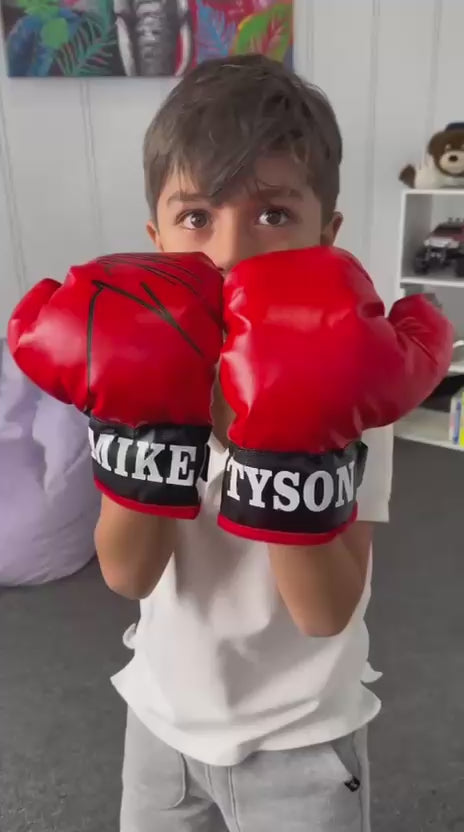 Saco de Boxeo para Niños con Guantes Incluidos | Tamaños 3–6 y 7–12 Años | Regalo Ideal para Navidad, cumpleaños y cualquier ocasión del año.